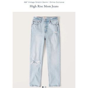 Abercrombie & Fitch Mom Jean